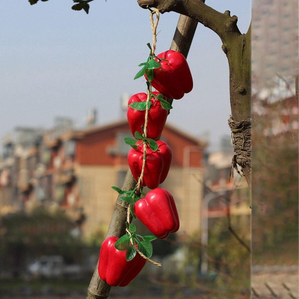 Искусственные Декоративные Фрукты Реалистичная Пена Блюдо Лук Чеснок Кукуруза Красный Перец Кухонное Украшение Для Китайского Стиля