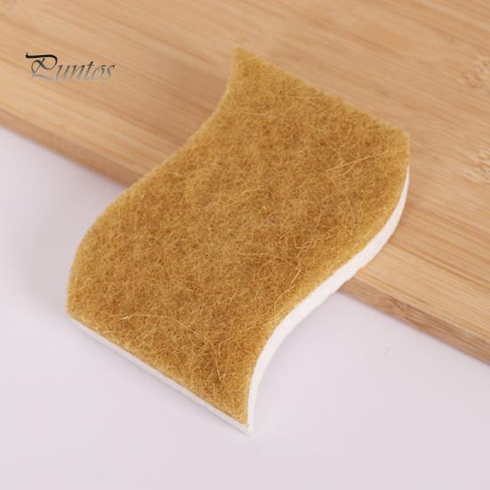12 шт. натуральная кухонная губка с кокосовым скребком биоразлагаемая компостируемая целлюлозная губка для посуды домашняя кухня Essential