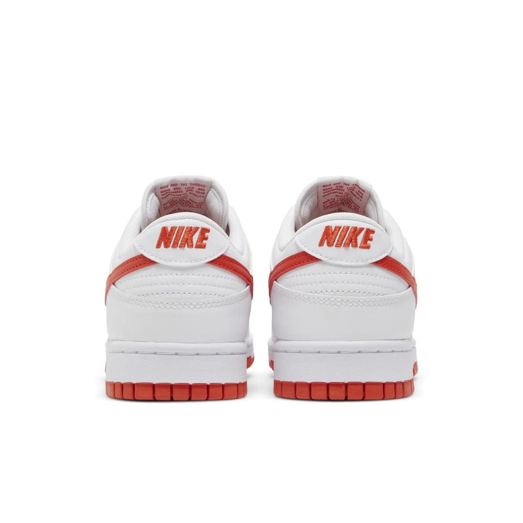 Nike Dunk Low 'Picante Red' (Unisex) White / Picante Red Skate Shoes DV0831 103