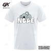 Nope Sorry I WonT Get Up Male Female Tops Cartoons Loose TShirt Cotton Hip Hop Tee Clothing Fashion TShirts