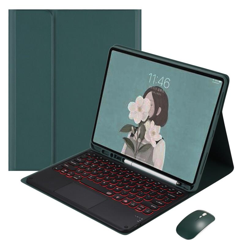 Wireless Bluetooth Keyboard Case With Touchpad Backlit Keys IPad Air 13 Inch Pro 11 10.2 - TPU Protective Cover