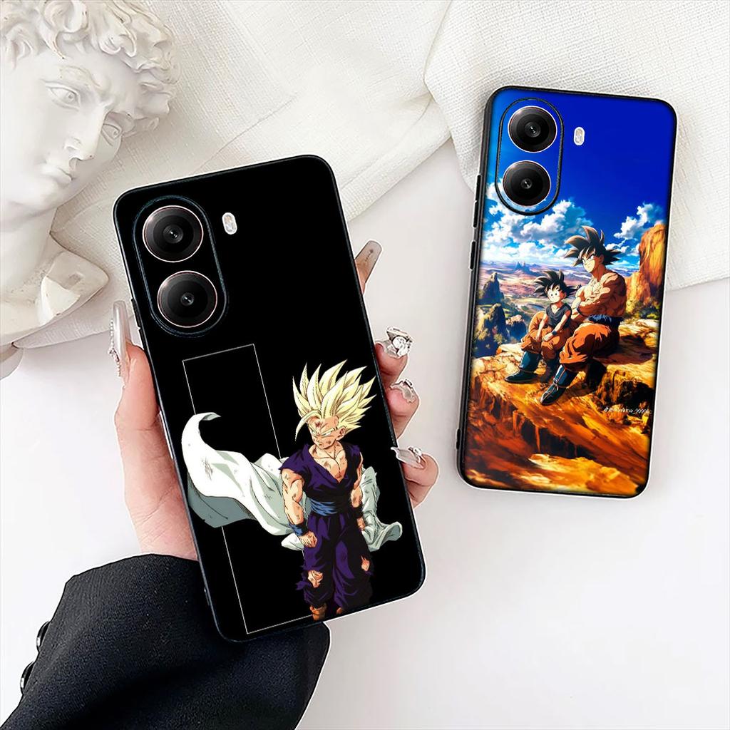 Dragons Goku Balls Son Gohan Phone Case for Motorola Moto Edge 50 30 Fusion 40 NEO Ultra Pro G22 G23 G20 G35 G84 G13 G53 Cover