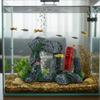 Creative Simulation Fish Tank Ornament Natural Look Retro Rockery Statue Artificial Resin Rockery Landscaping Aquarium Setup