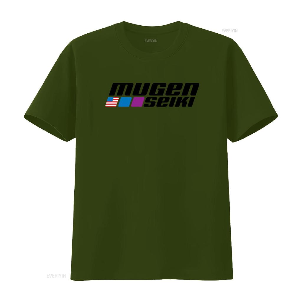 Mugen Seiki RC Radio Control Car USA Logo Mens Black T Shirt Size S 5XL High Quality Print Comfortable Fabric vintage Washed