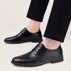 Fashion Luxury Breathable Men Punching Leather Shoes Carved Lace-up Oxford Shoes Wedding Formal Business Gentleman Office Loafers Shoes
