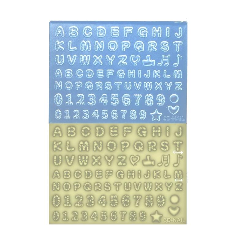 Креативный силиконовый молд для нейл-арта для легкого создания узоров и дизайнов. Мягкие материалы подходят для различных форм и длин ногтей.