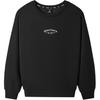 Skechers Комфорт на весь день Est. 1992 Спортивный повседневный свитшот с круглым вырезом Унисекс свитшот Черный L325U080-0018