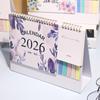 2026 Multifunctional Desk Calendar: High-Value Creative Desktop Ornament and Custom Daily Planner