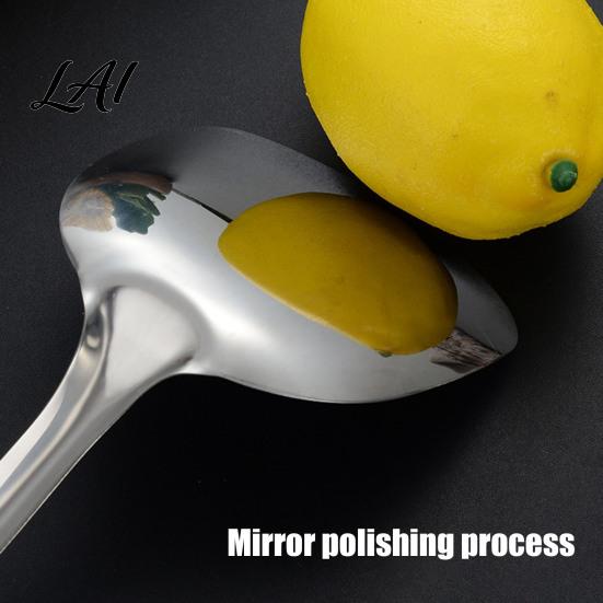 Durable Slotted Colander Spoon Stainless Steel Kitchen Utensil Spatula Ladle Turner Rice Spoon Multipurpose Cooking Spoons Heat-Resistant