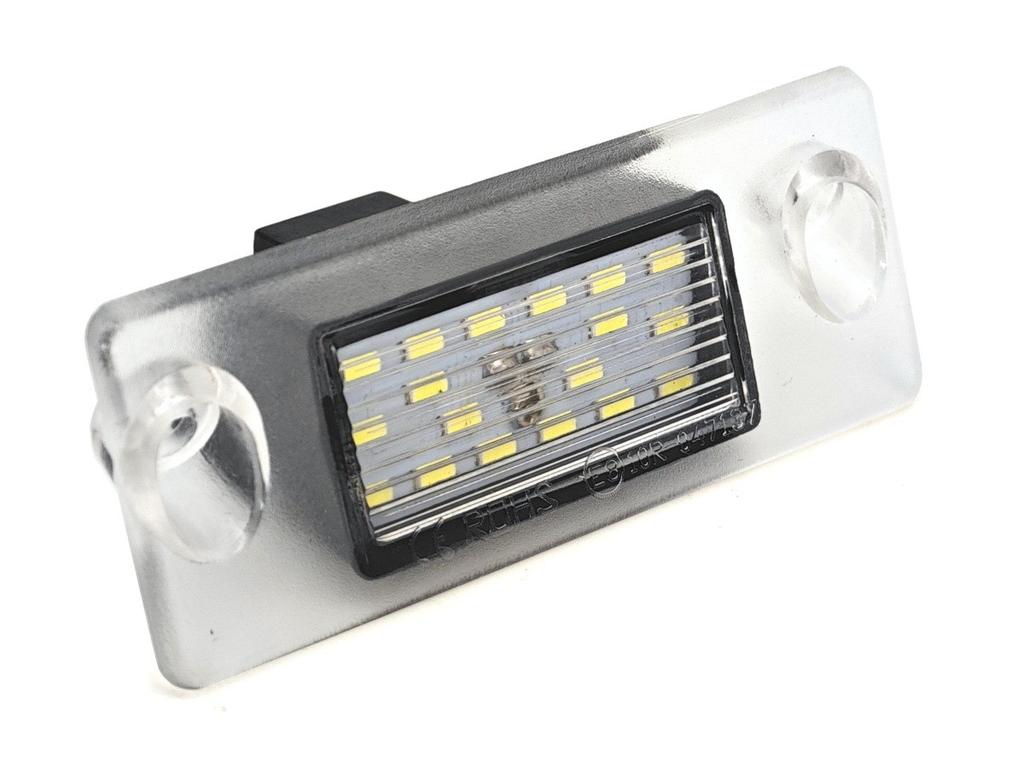 2 шт. светодиодных фонарей подсветки номерного знака 650 лм, совместимых с Audi A3, A4, S5 12 В для бездорожья