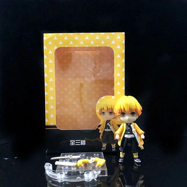 Anime Demon Slayer Figure Kimetsu No Yaiba Kamado Nezuko Tanjirou Agatsuma Zenitsu Hashibira Inosuke Tomioka Giyu Action Figure