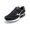 Mizuno Creation Универсальная ткань Синтетическая кожа Нескользящие Износостойкие Дышащие Низкие Кроссовки для марафона Мужские кроссовки Черные J1GC210103