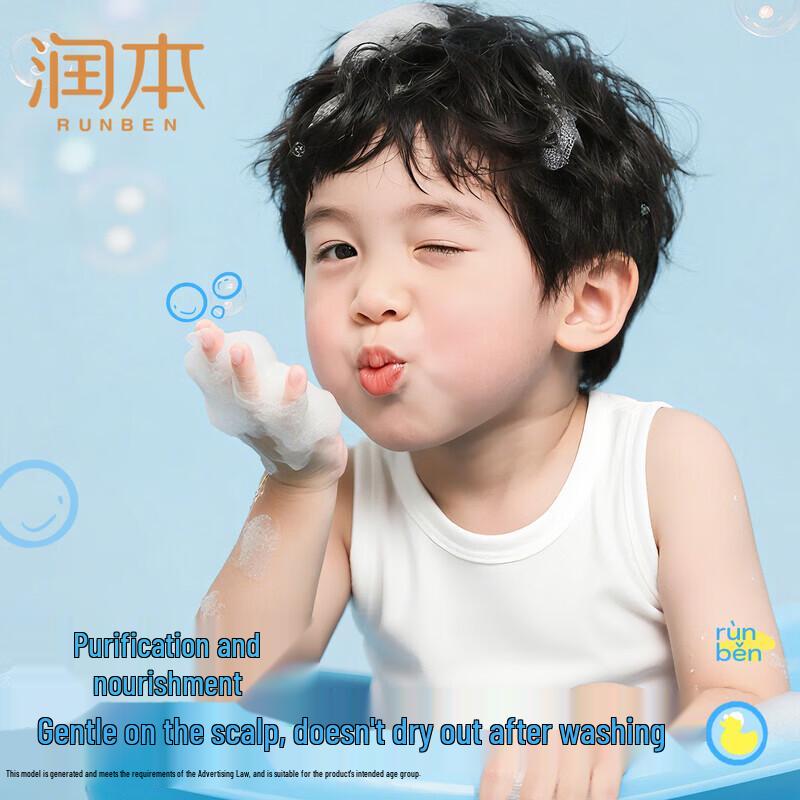 Runben Kids Volumizing & Fluffy Shampoo