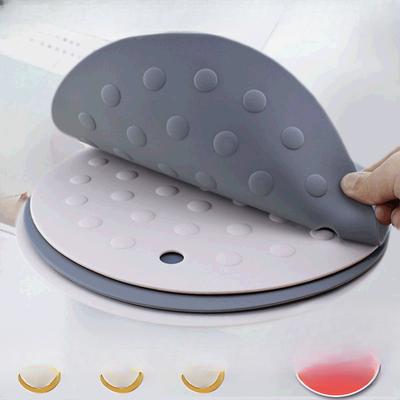 Большой силиконовый коврик для сковороды, круглый утолщенный теплоизоляционный коврик с приподнятыми точками, коврик для гладильной чаши, нескользящий коврик для подноса, настольный коврик