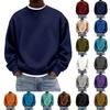 Men's Casual Sports Hoodie Round Neck Long Sleeve Top