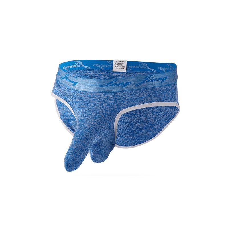Men Bikini Pouch Briefs Sleeve Penis Sheath Underwear Shorts Underpants Lingerie