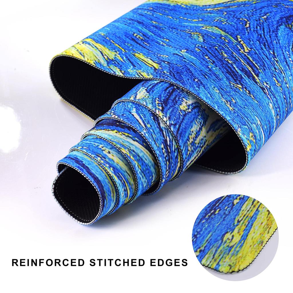 Cacoy Большая игровая мышь 120x40 см Компьютерная клавиатура Офисный и домашний настольный удлиненный коврик для мыши Коврик, коврик, коврик,