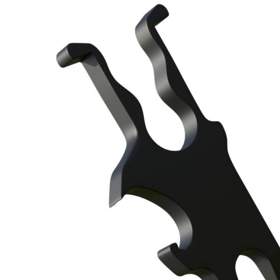 3-in-1 Golf Multi-Tool And Tee Height Setter Magnetic Holder Beer Opener Divot Tool