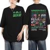 Green Day The Saviors Tour Графические футболки Панк-рок Хип-хоп Футболка с коротким рукавом Унисекс Женская мода Повседневная свободная футболка