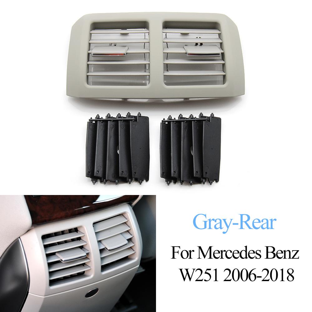 Car Left Right Central Rear Air Conditioner Grille AC Vent Panel Cover For Mercedes Benz W251 R300 R320 R350 R400 R500 2006-2009