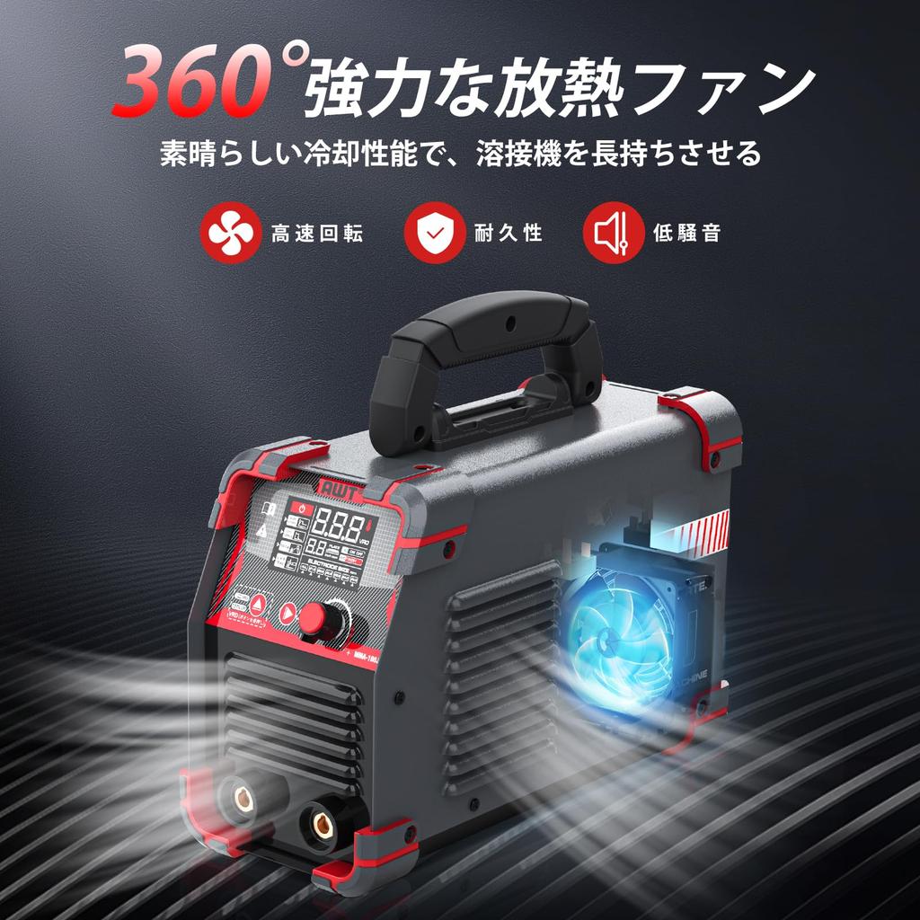 AWT Arc Welding 180A High Compatible with Welding Shielded Metal Arc TIG DC Manual Stick ARC Home Use Instruction Manual Machine, 100V/200V