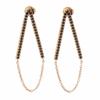 Ladies' Earrings Sif Jakobs SJ-E1009-BK(RG) 3 Cm