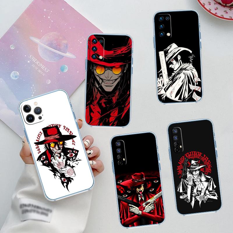 Hellsing Transparent Phone Case for Motorola Moto Edge 20 30 40 50 S30 Fusion Ultra Pro Neo Lite + G200 G23