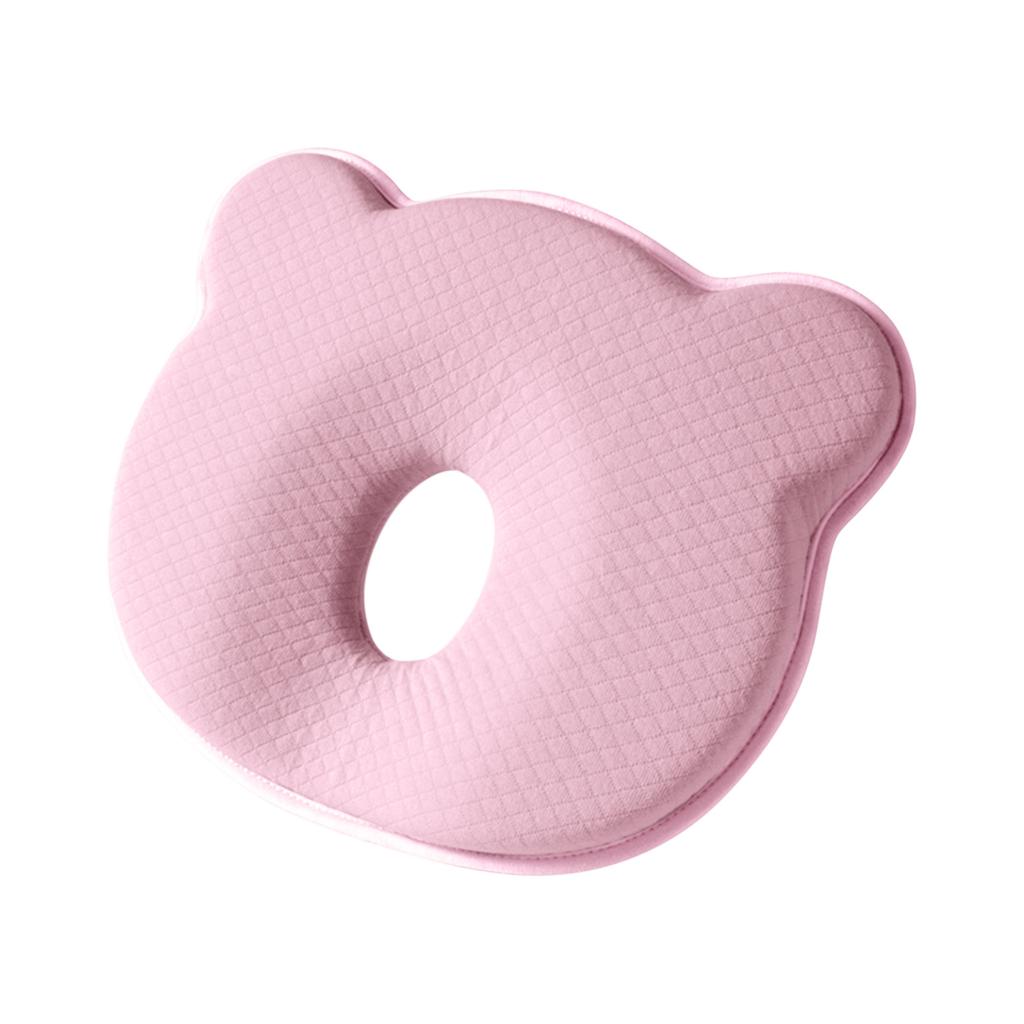 Baby Pillows For Sleeping Newborn, New Soft Memory Foam Toddler Pillow For Newborn Prevent Flat Head, Skin Friendly Cotton Pillowcases