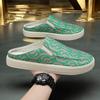 Male Slipper Outdoor Mules Pvc Slides Half Men's Shoe Designer Luxury High Quality Fashion Original Summer Sale Trend 2024 Adult