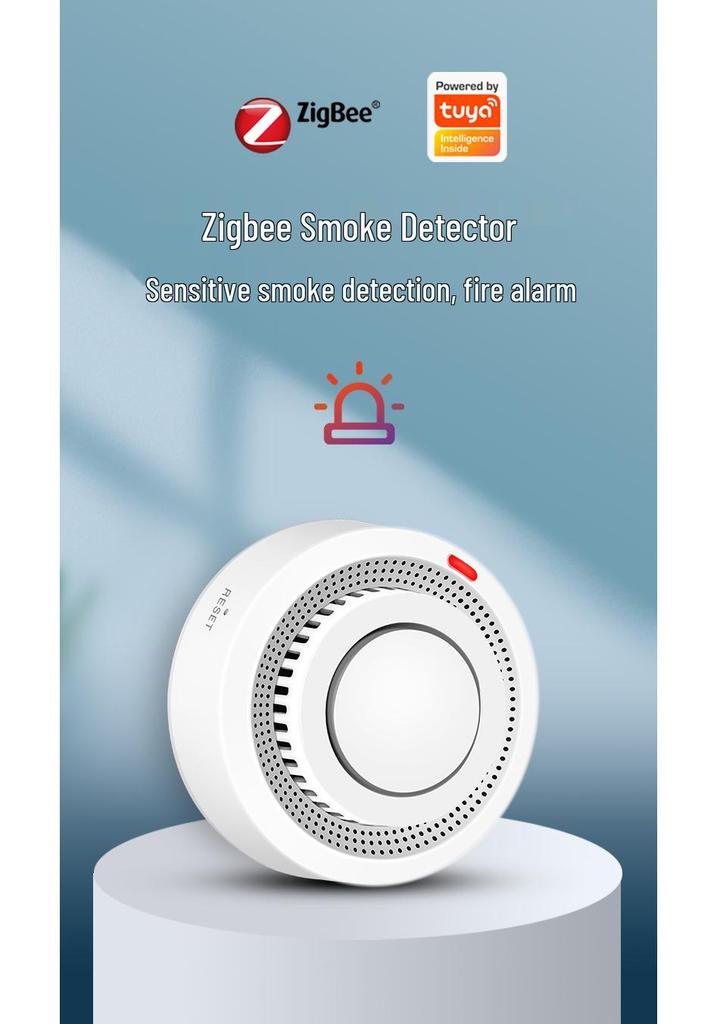 Умный Zigbee Дымовой Детектор и Датчик Тревоги Graffiti