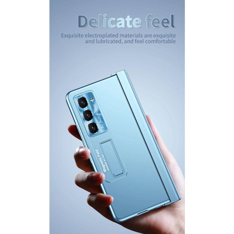 Чехол с сенсорной ручкой, магнитная броня, подставка, полная защита на 360 градусов, складной чехол для Samsung Galaxy Z Fold 6 5 4 3