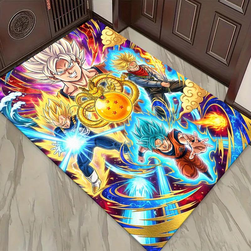 Anime DragonBall Carpet Rug for Living Room Bedroom Home Sofa Decoration,Kids play Non-slip Floor Mat