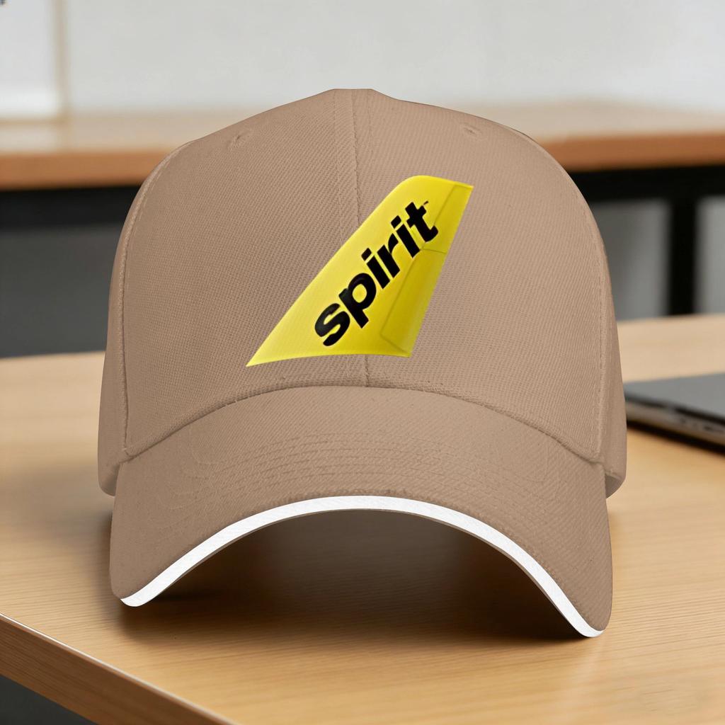 Кепка Spirit Airlines Sun Летняя Y2K Смешные Хип-хоп Кепки Для Мужчин Взрослых Теннисные Скейт Бейсболки