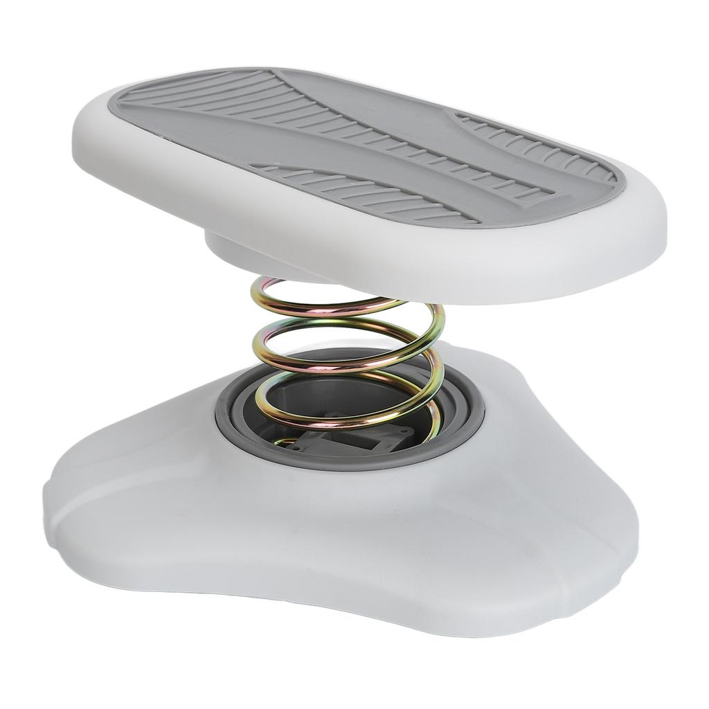 Подставка для ног для унитаза с пружиной для взрослых Устойчивое основание Противоскользящая Высокая грузоподъемность Унитаз Горшок Подставка для ног Ступенька Серая