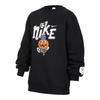 Nike Флисовый свитшот с длинным рукавом и принтом, детский топ IO0095010