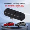 Docking Station for Tesla New Model 3 ModelY Juniper Glove Box Expansion USB Hub Fast Charging Upgrade Data Transfer Adapter