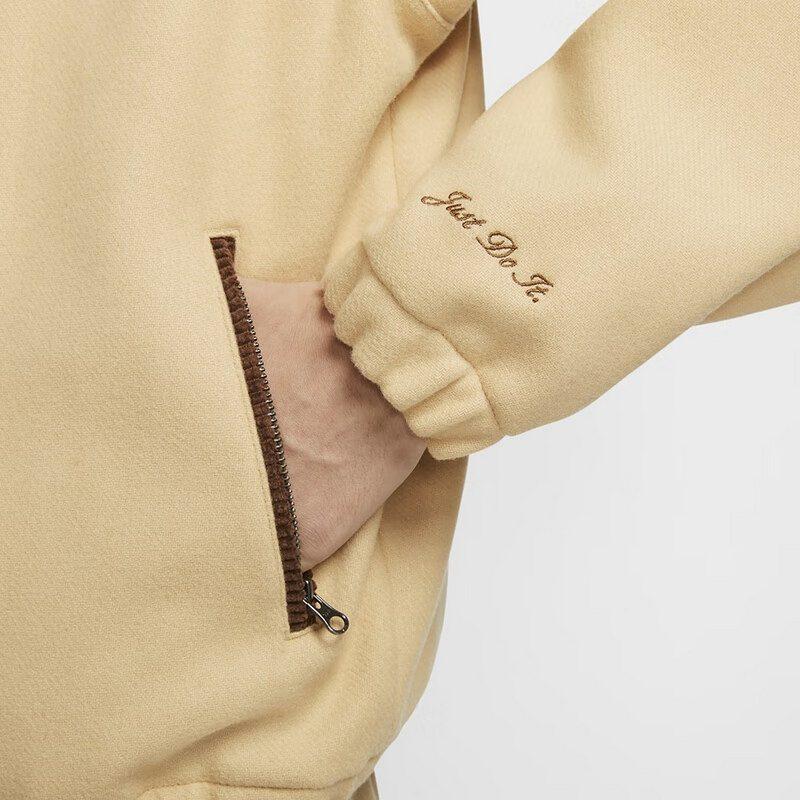 Nike Плетеные куртки и пальто Мужские Хаки HQ4744-233