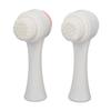 2Pcs Face Wash Brush Double Sided Deep Dirt Oil Cleansing Face Massage Face Scrub Brush for Face Washing Massage