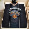 Custom Name New York Knicks2 Flannel Blanket, High quality Comfortable for All Seasons, Home Decor, Warmth and Comfort