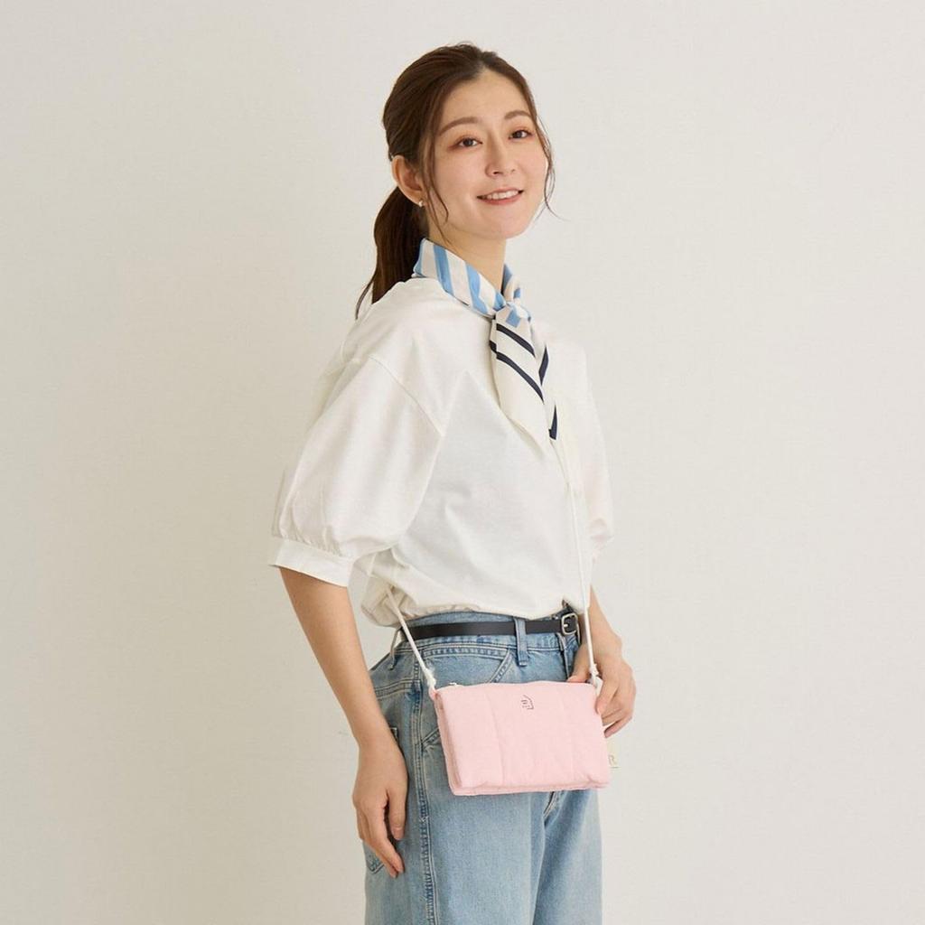 1116 Пушистая мини-сумка-тоут EU Sacoche [Rootote] Intrip-A (06 Мята)