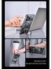 Совместим с iPhone 17 Air: Металлический полый теплоотводящий магнитный чехол-подставка для Apple 15/16 Pro Max.