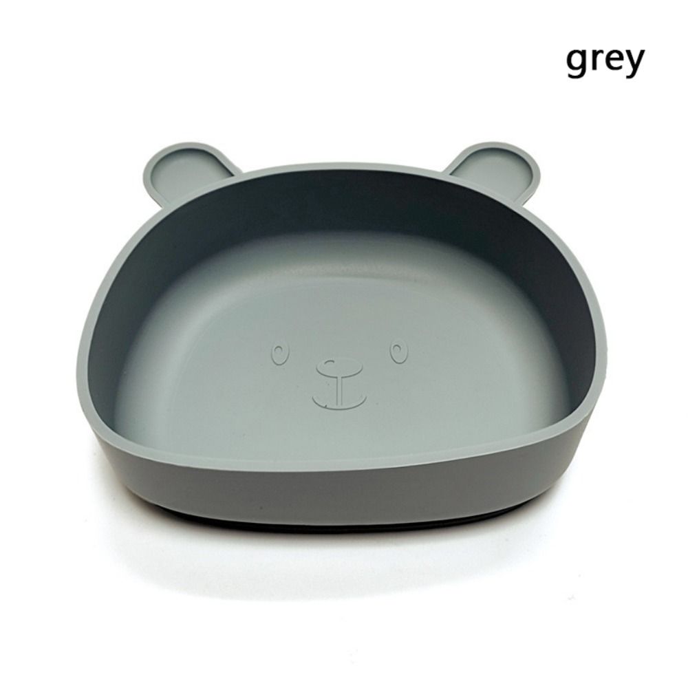 Solid Feeding Silicone Dinnerware Food Grade Silicone Baby Bowl Children Dishes  for Kids