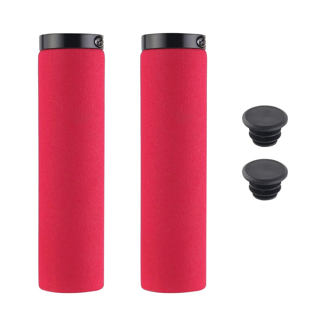 Руль – Губчатые амортизирующие грипсы для комфортной езды, велосипеды для полетов и горные велосипеды