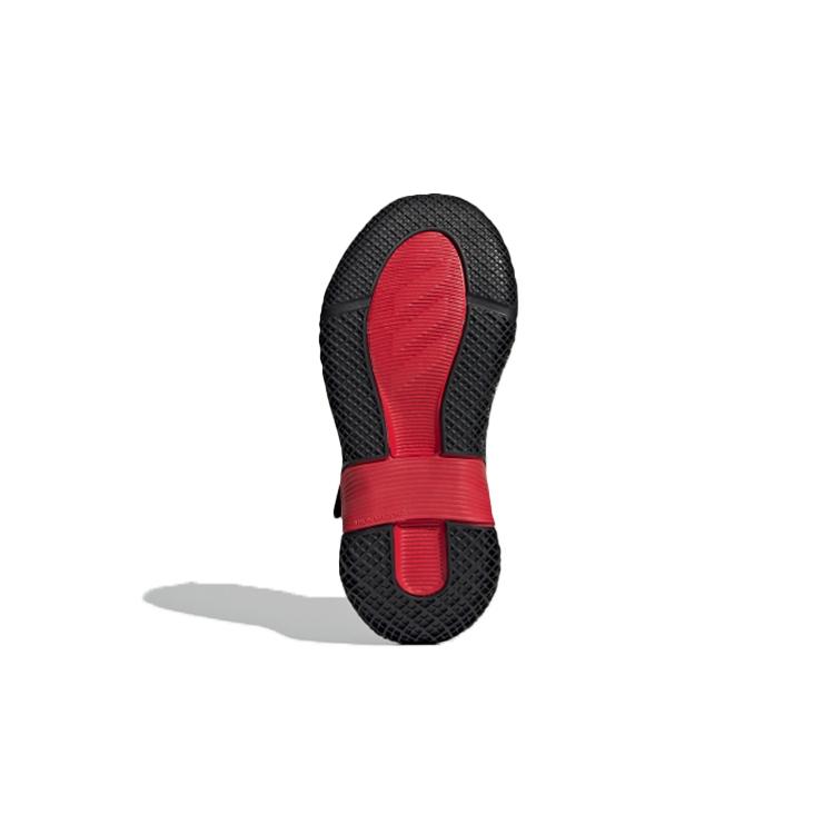 adidas 4Uture Rnr ''CNY'' Ткань El K Скользкая Устойчивая к истиранию Низкие Беговые кроссовки Черный Красный Белый Детские FZ4589