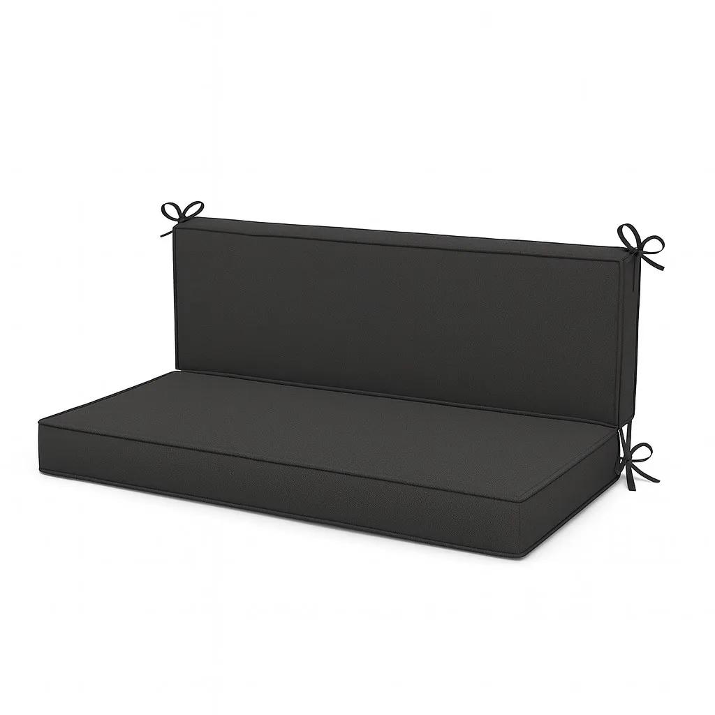 Set of cushions for a garden swing Set of cushions for a garden swing - Gray melange, 148x50 backrest height h=60cm