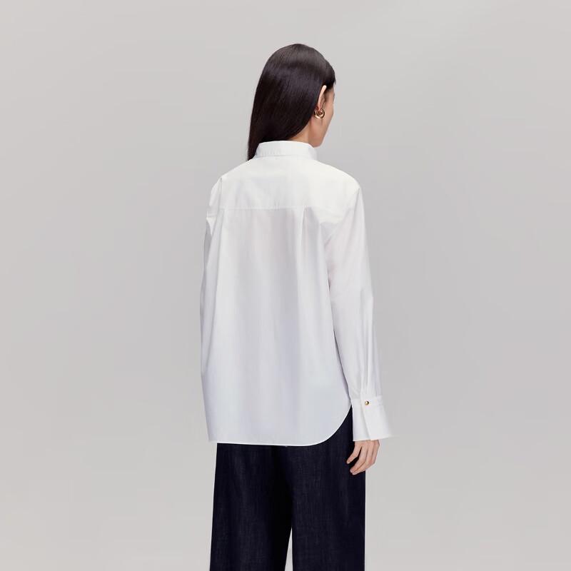 VEROMODA 2025 Autumn Stand Collar Bow Decor Blouse