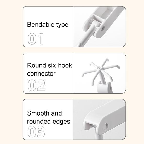 Вращающийся на 360 градусов крючок, конструкция присоски с высокой несущей способностью, простая установка, многоцелевой настенный крючок, органайзер для кухонной утвари