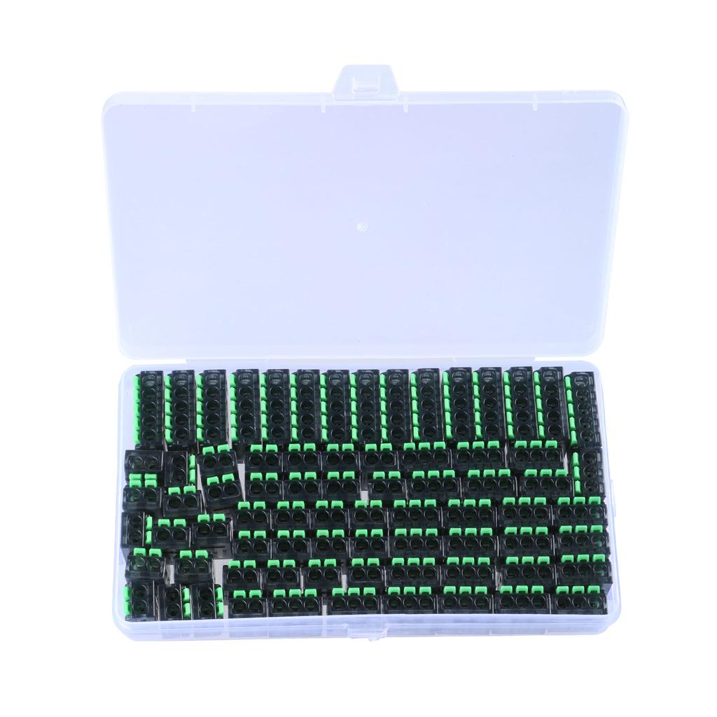 75Pcs Lever Wire Connector Fast Connection Terminal Electrical Connectors Quick Cable Splicing Terminal Easy To Use