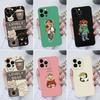 Чехол для Apple iPhone X XS XR SE 14 13 12 11 8 7 6 Pro Max Mini задние крышки милый медведь мультфильм ударопрочный жидкий силиконовый чехол для телефона для пары iPhone