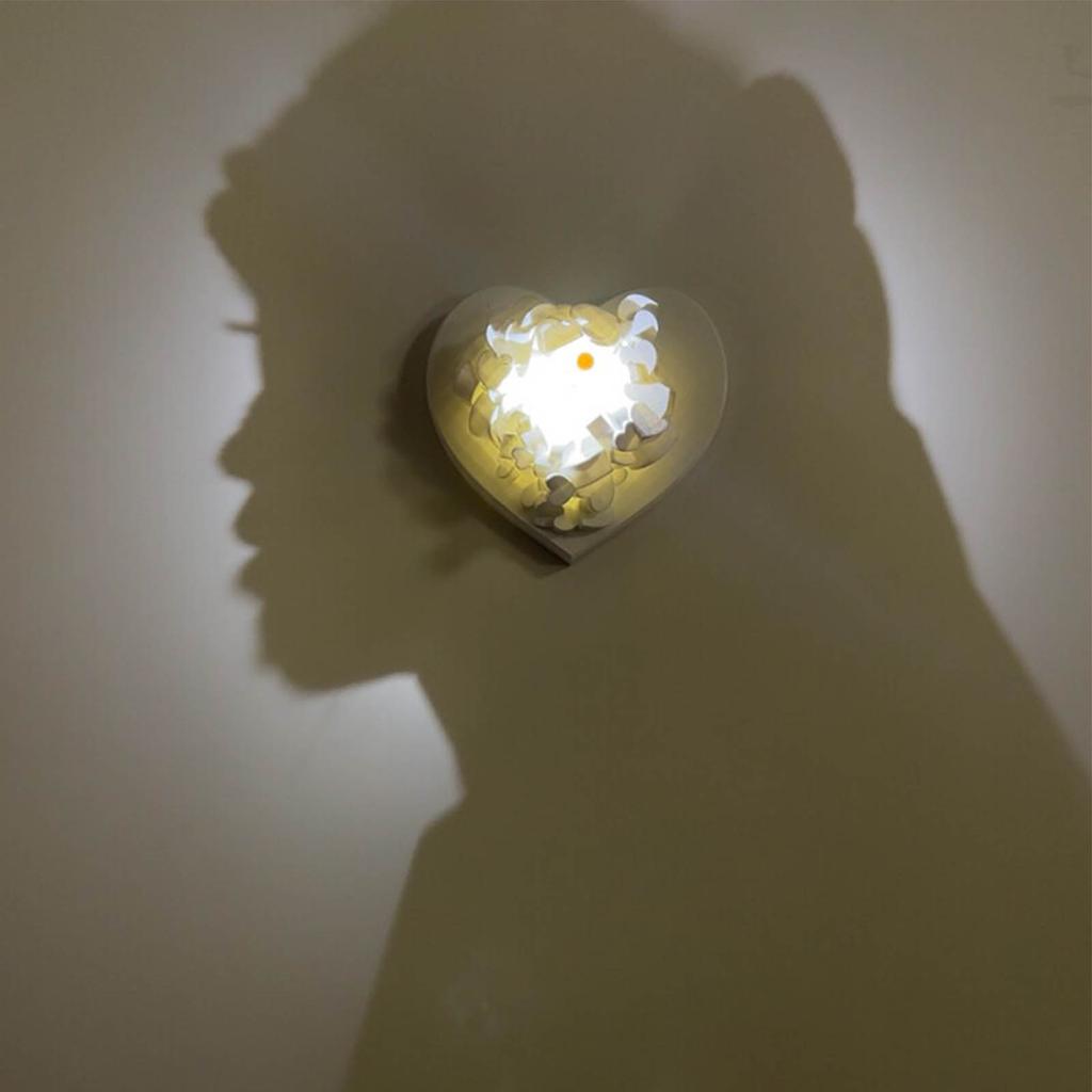 Креативный 3D Свет и Тень Ночник Атмосферный Свет Декоративный Настенный Светильник Интерактивный Свет и Тень